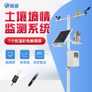 墑情監測系統，做好節水灌溉